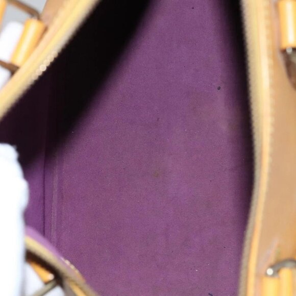 LOUIS VUITTON Epi Alma Hand Bag Yellow LV - Picture 14 of 16